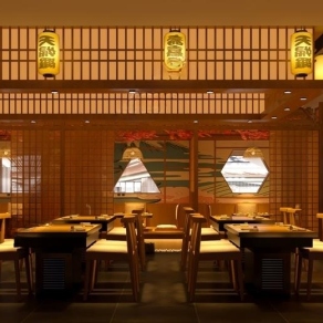 日式居酒屋料理店3D模型下载